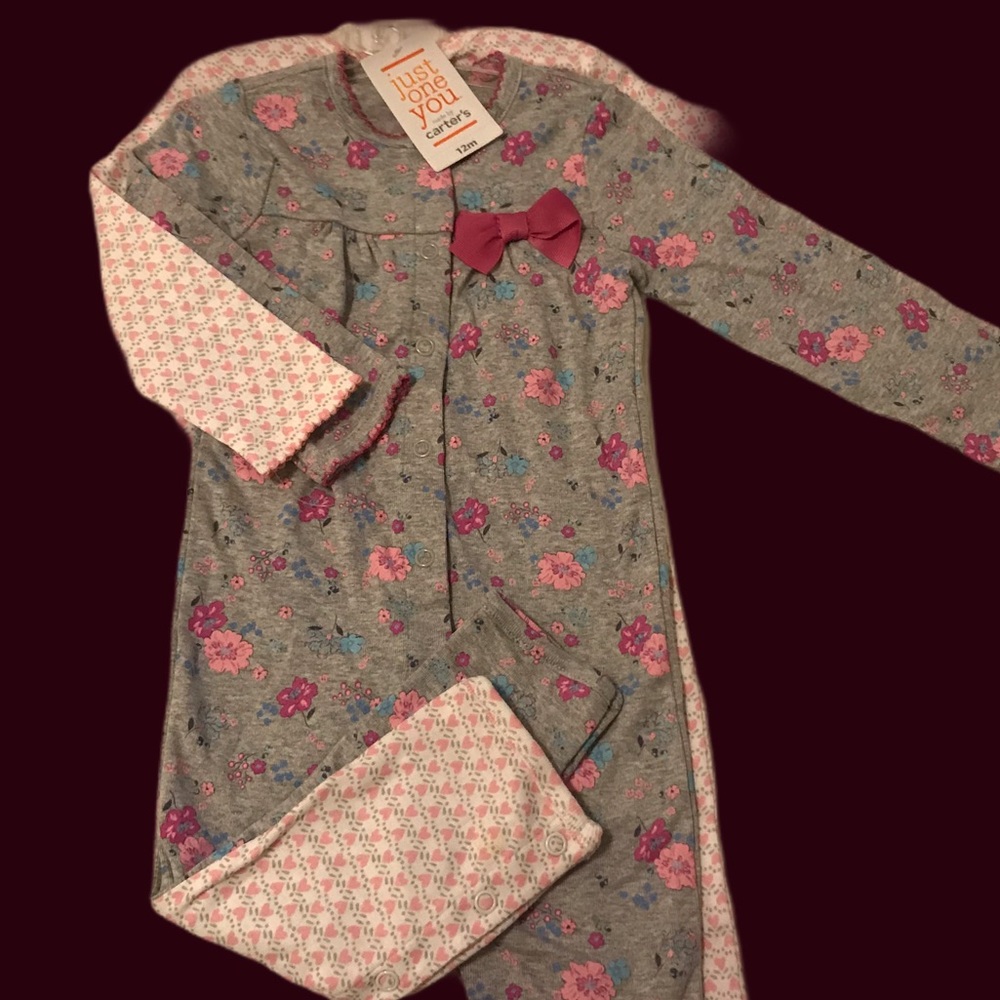 two-pack size 12 mo pajamas